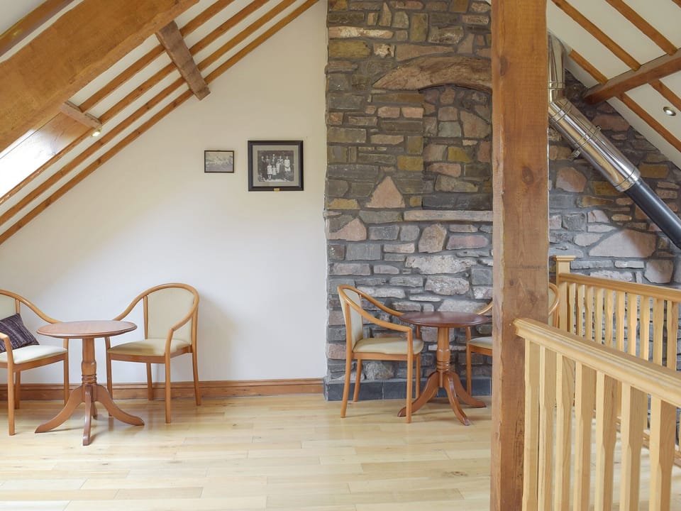 Galleried landing | Pentre Cottage - Three Rivers Farm Cottages, Ferryside