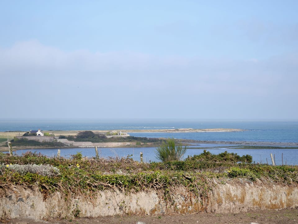 View looking out to sea | Bwthyn Pereos, Cemlyn near Amlwch