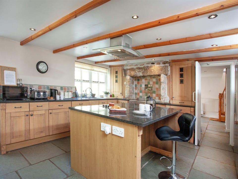Kitchen area | The Farmhouse, Carnmenellis, between Falmouth and St Ives