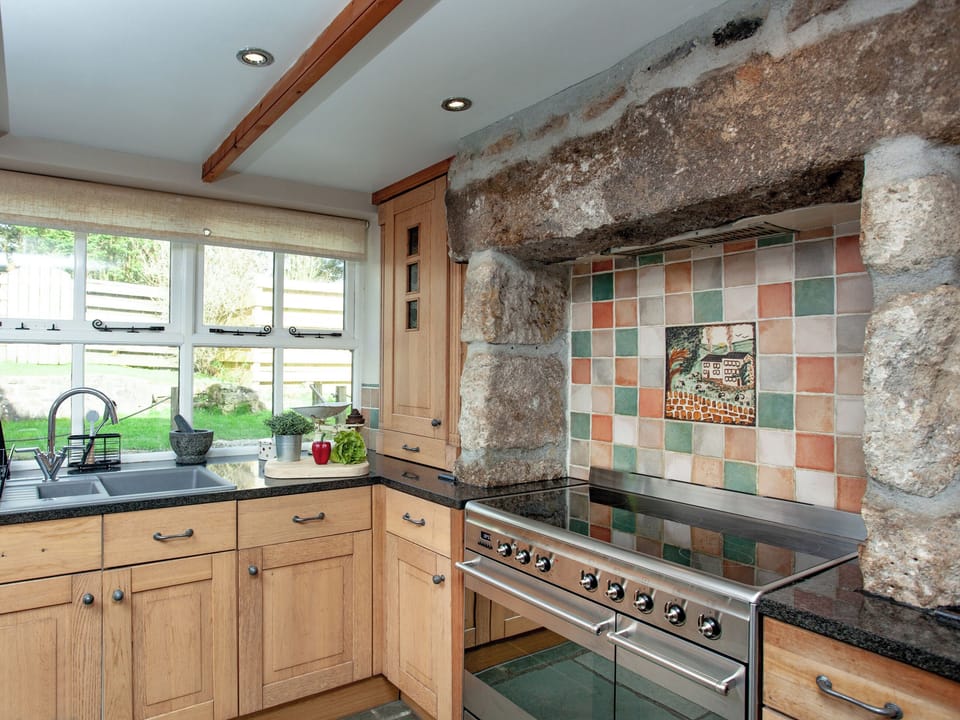 Kitchen area | The Farmhouse, Carnmenellis, between Falmouth and St Ives