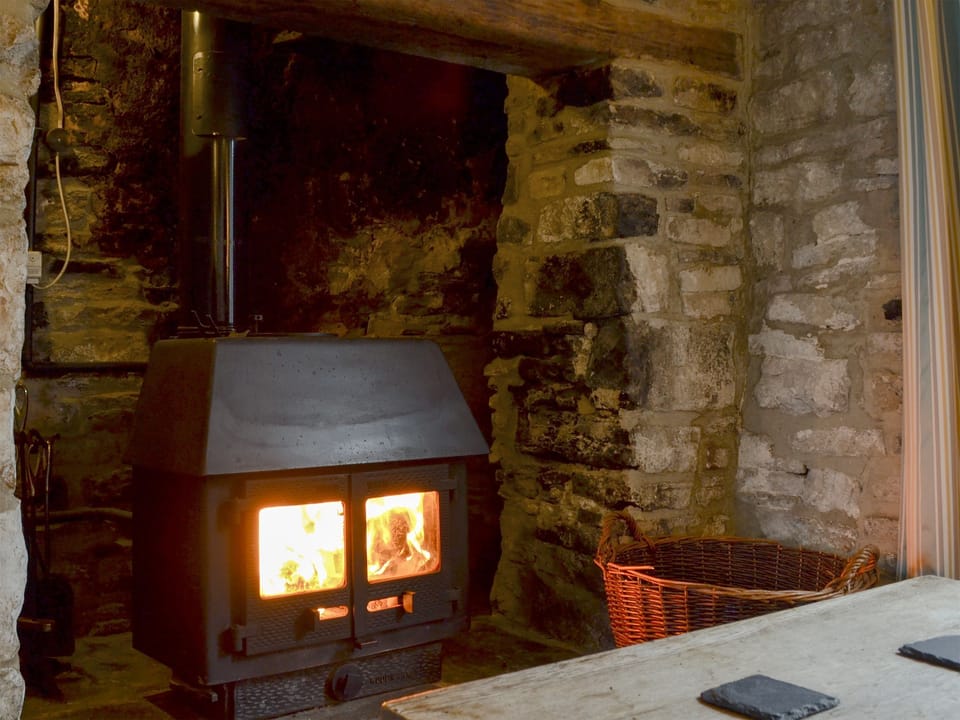 Warm and cosy wood burner | Mulberry Cottage - Acton Cottages, Acton, near Langton Matravers