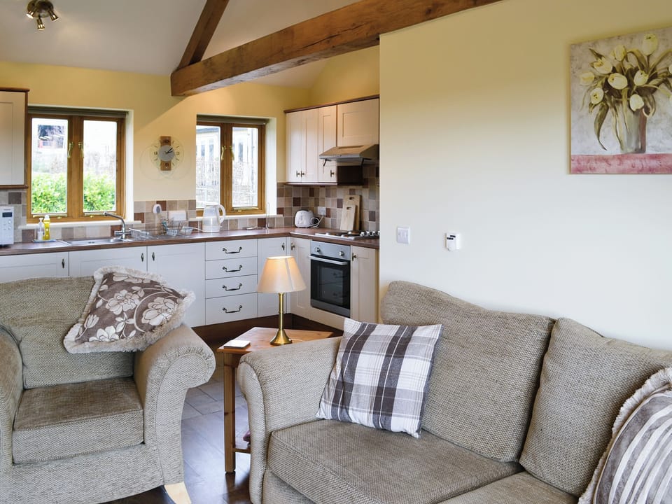 Open plan living/dining room/kitchen | Buttercup Cottage, Ripley near Harrogate