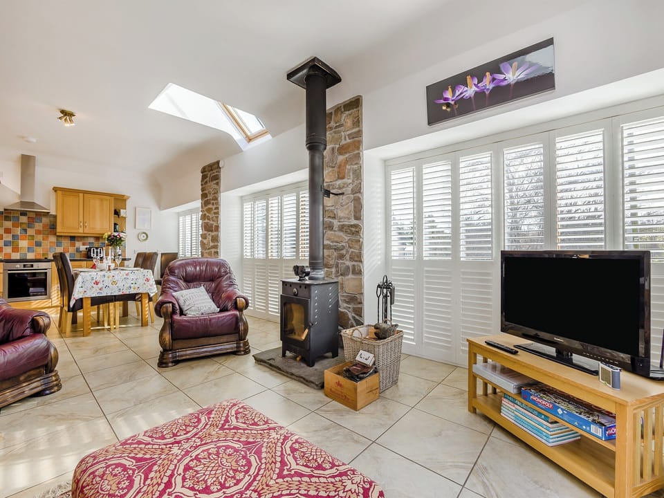 Living area | The Old Stables - Emmock Farm Cottages, Tealing, near Dundee