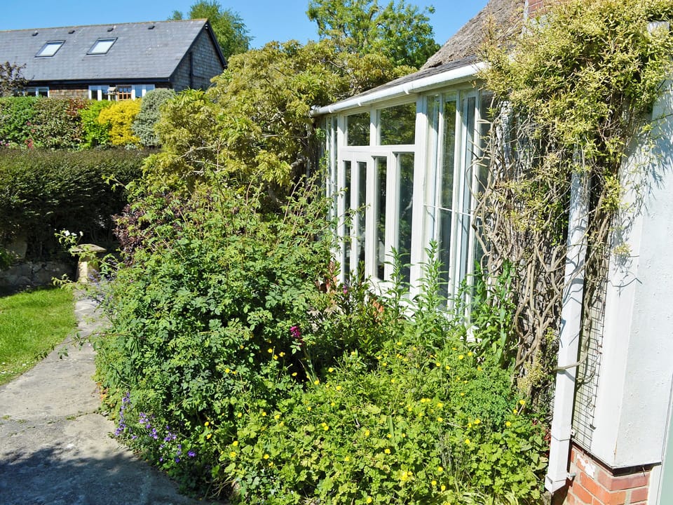 Peaceful garden | Swiss Cottage, Chideock, near Bridport
