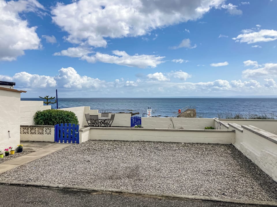 Off street parking and front garden | Cross Tides, Hilton near Tain