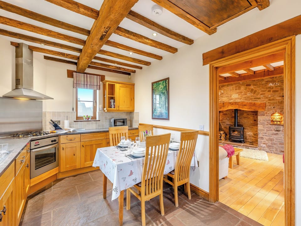Kitchen/diner | The Lodge - Little Allaston Farm, Lydney