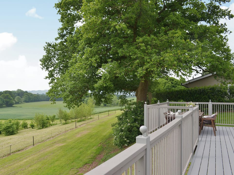 Stunning views over rolling Devonshire countryside | Wattles - Lawpit Lodges, Uplowman, near Tiverton