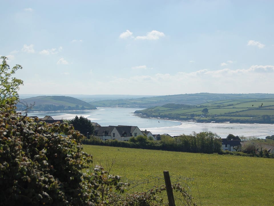 Local view of the estuary from across the road and down the hill a few yards | Sea Whispers, Padstow