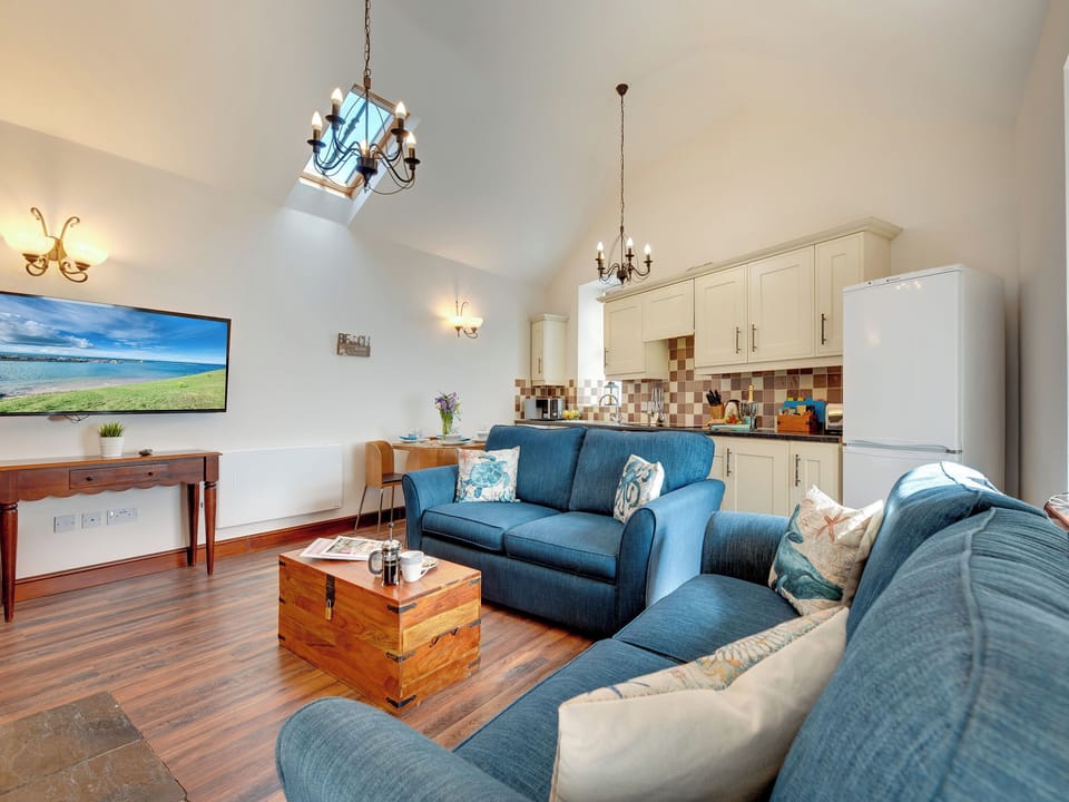 Open plan living space | The Coracle, Seahouses