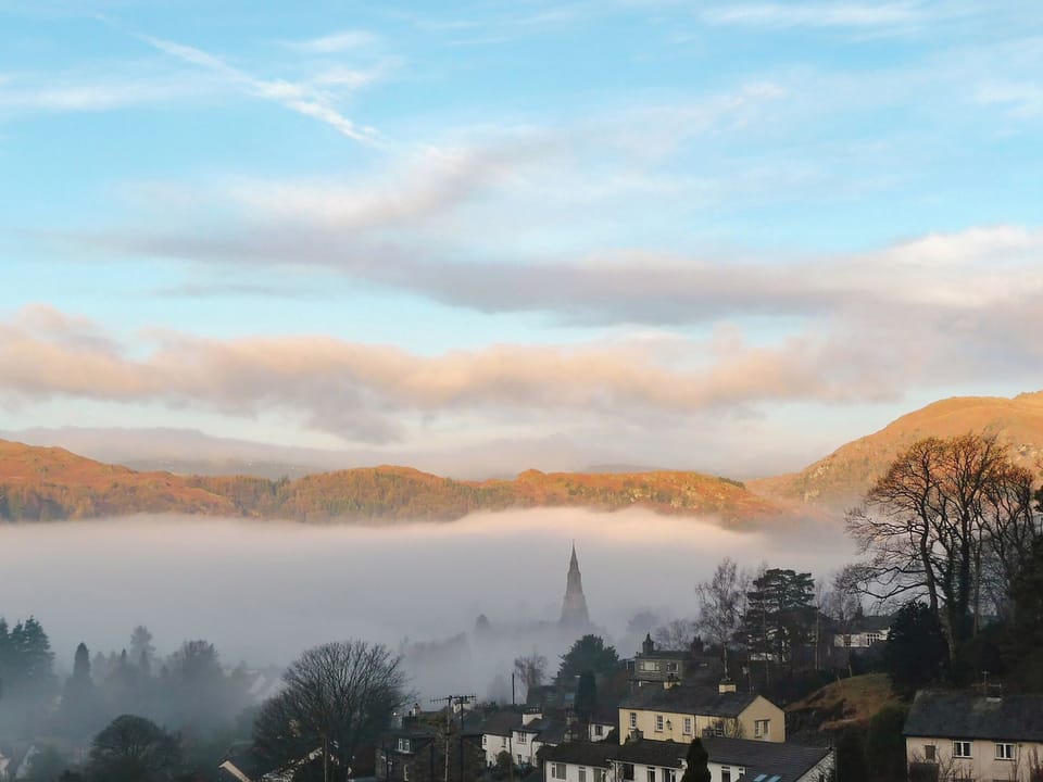 Double bedroom with wonderful views | Garden Flat - 7 Badgers Rake - Badgers Rake, Ambleside
