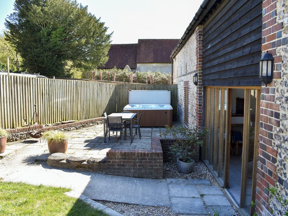 Garden | The Barn - Compton Farm Cottages, Compton, near Chichester
