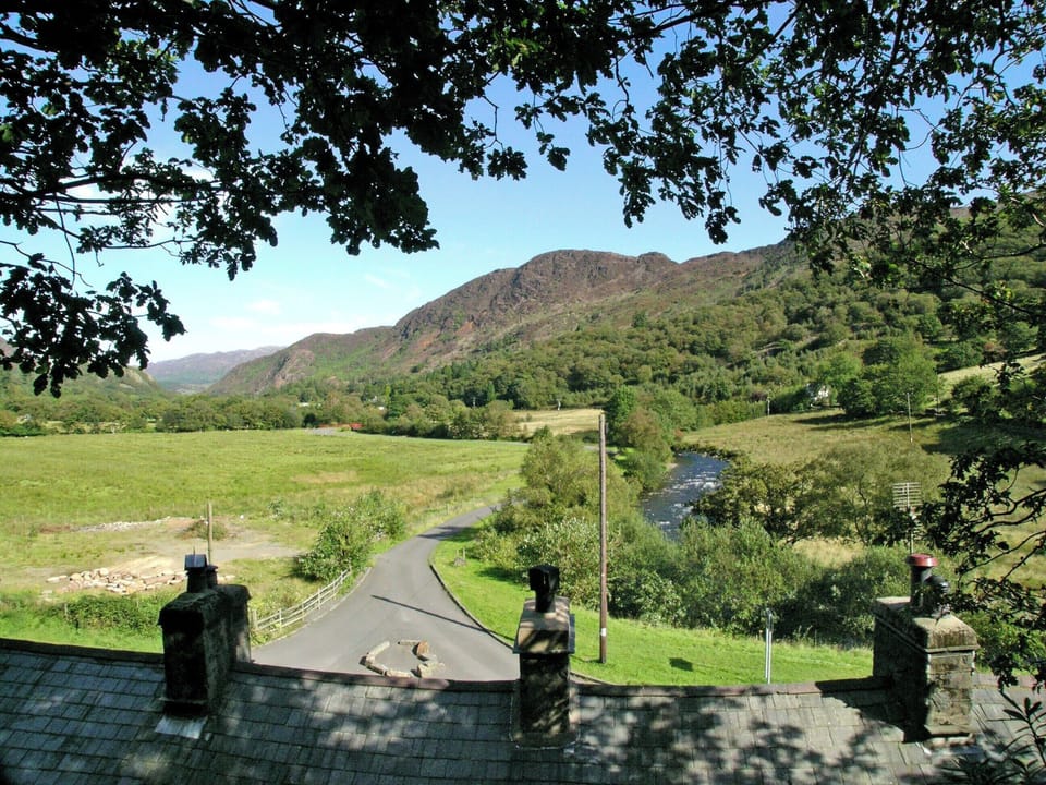 View from the unique cliff-type garden | Old Tan Rhiw, Beddgelert