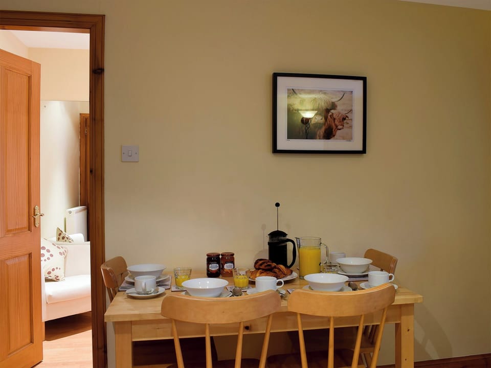 Dining area | Inn Cottage - The Inn Cottages, Muckhart, near Gleneagles