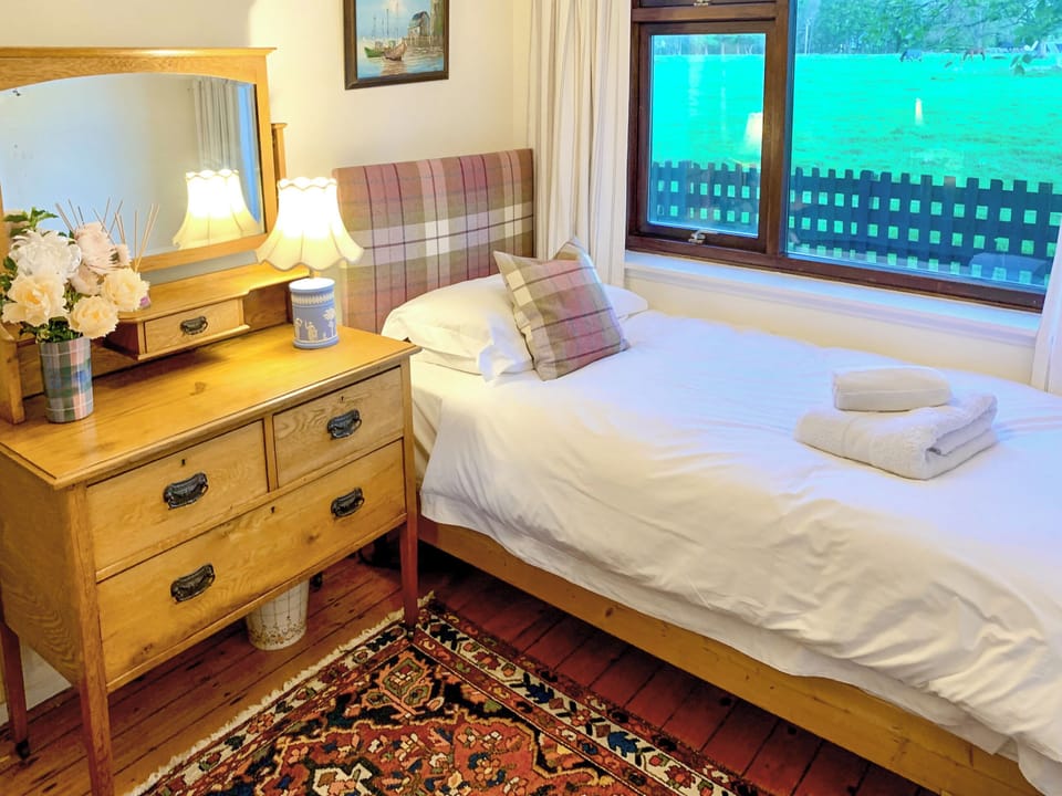 Bedroom | Foresters Cottage, Tarbat, Invergordon