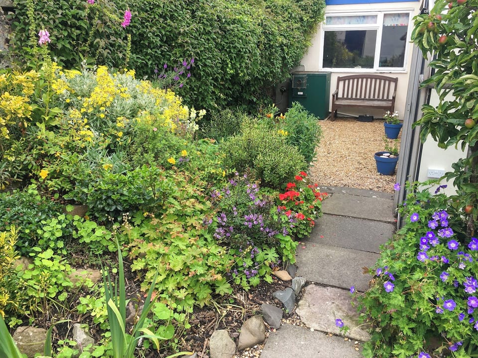 Garden | Next Door Cottage, Holy Island