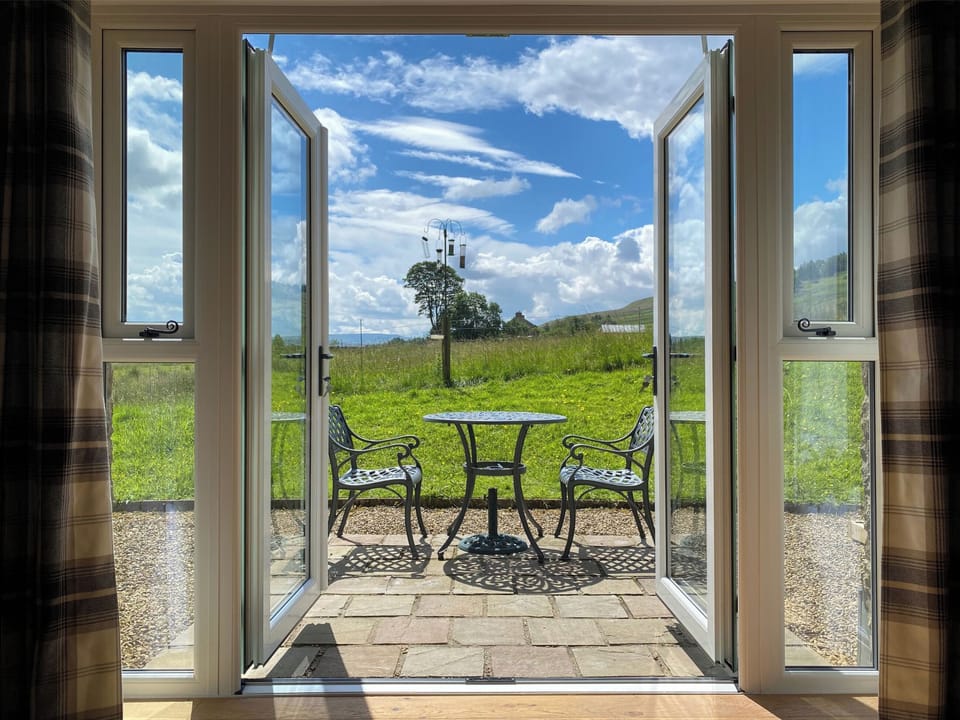 Sitting-out-area | Mark Close Milking Parlour, Alston
