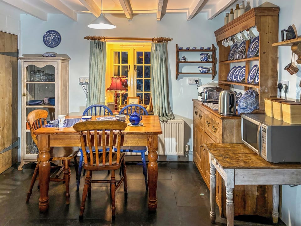 Kitchen/diner | Downhouse Cottage - Downhouse Cottages, Trebarwith, near Delabole