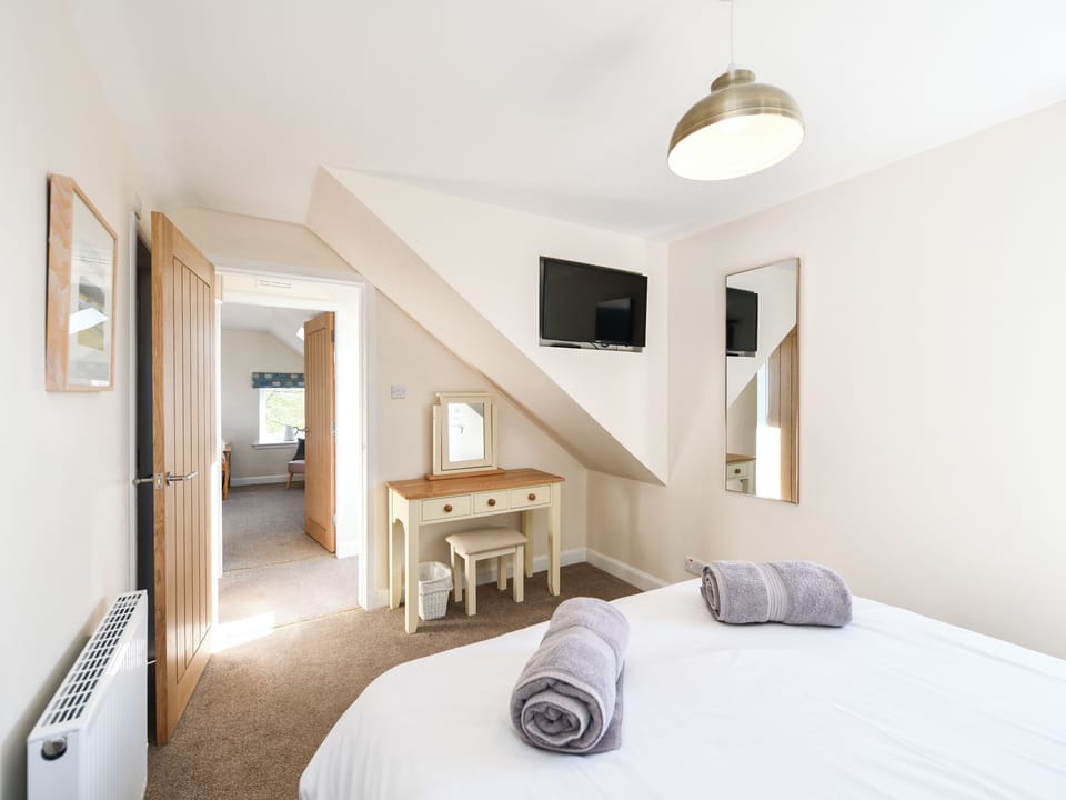 Double bedroom | High Kirkland Holiday Cottages: Heron View - High Kirkland Holiday Cottages, Kirkcudbright