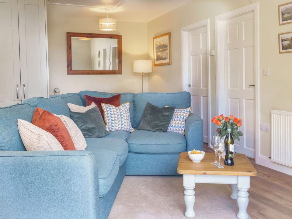 Welcoming romantic double bedroom | The Coaches - The Abbey Coach House, St. Mary&rsquo;s Park, Windermere