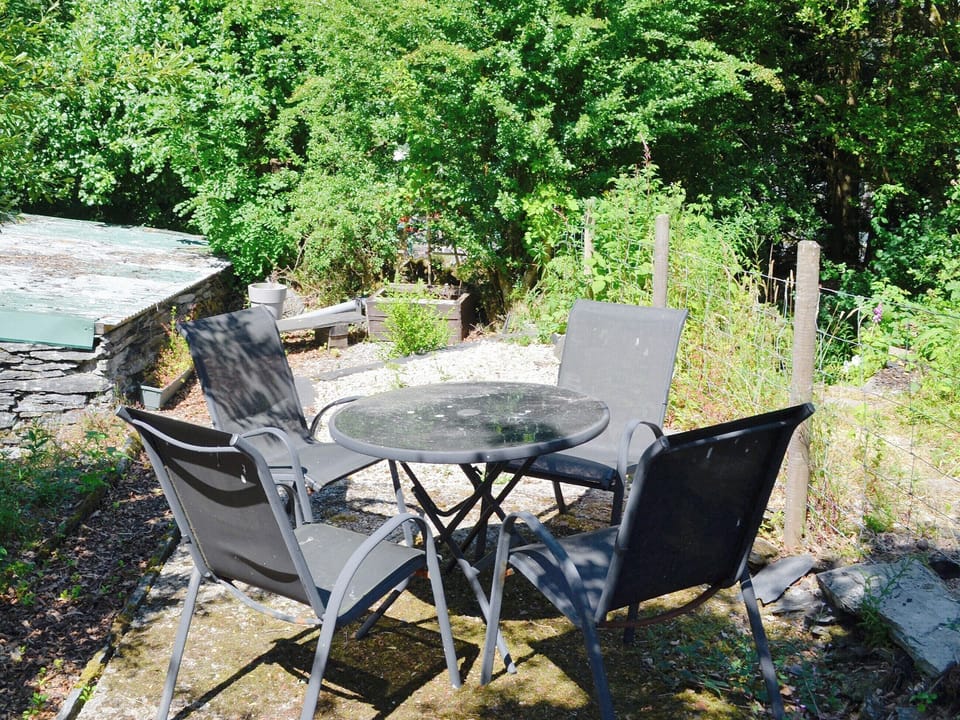 Additional seating area within the garden | Bron Elan, Bron Elan, Dolwyddelan, near Betws-y-Coed