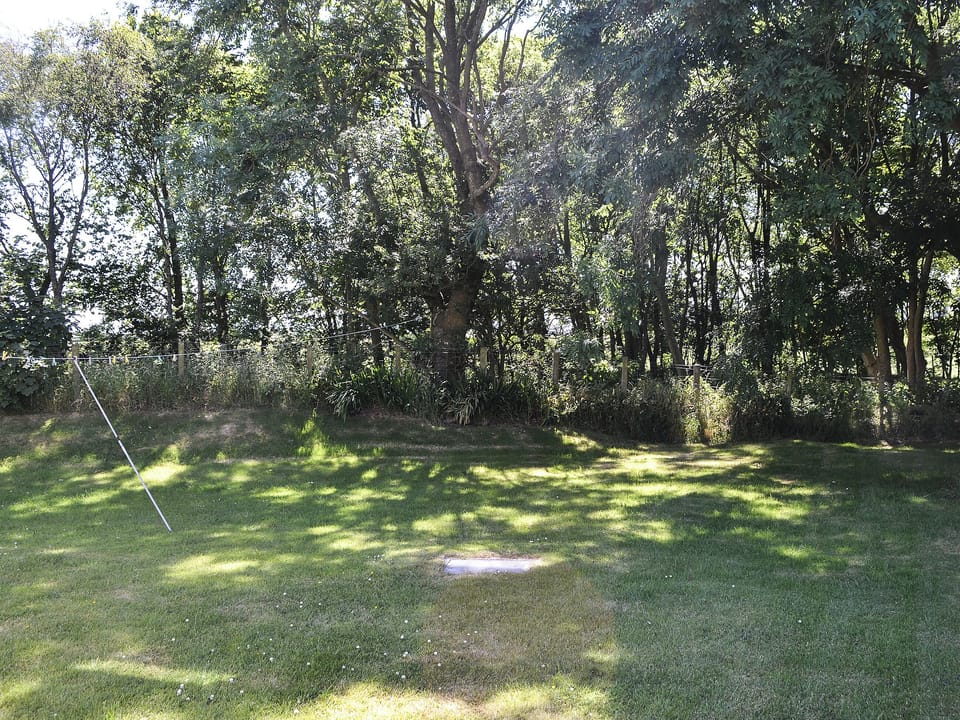 Mainly lawned garden | Bodwi Isaf - Bodwi Farm Cottages, Near Abersoch