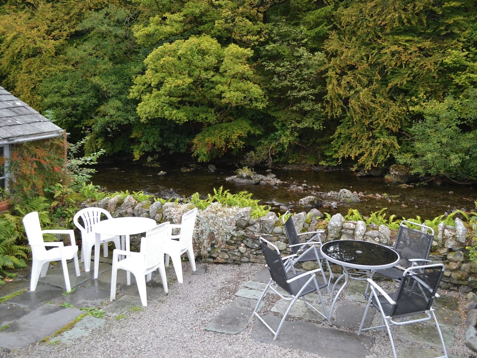 Sitting-out-area | Bobbin Cottage, Keswick