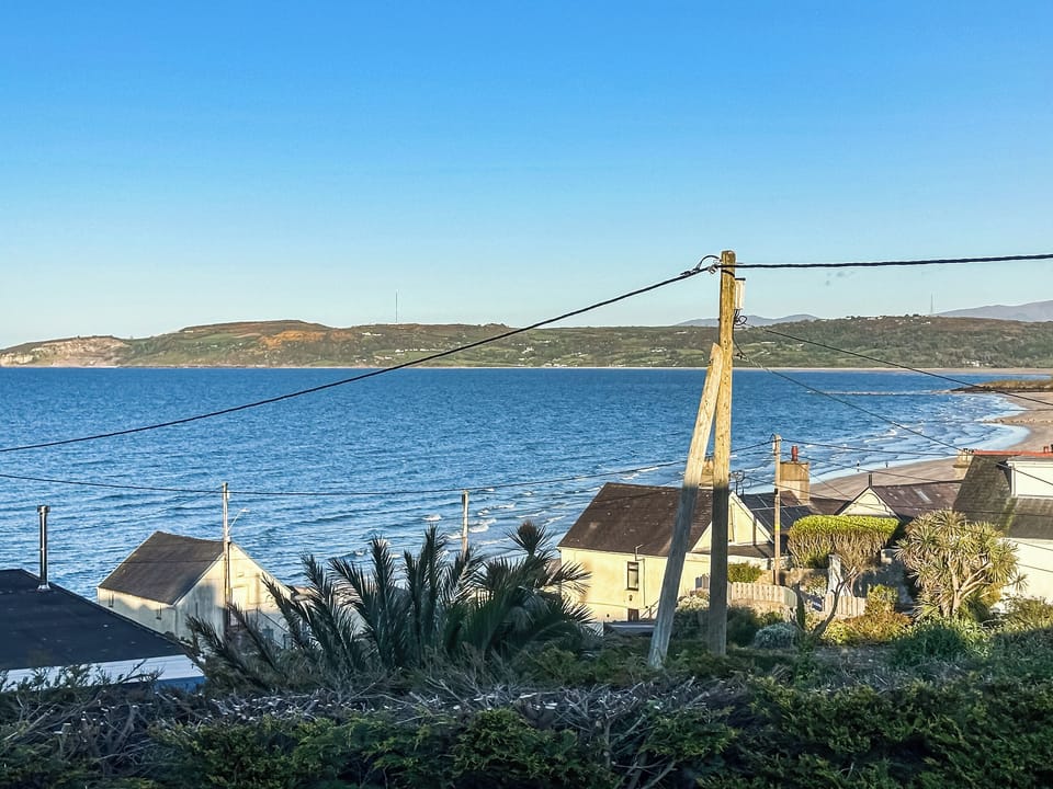 View from lounge / balcony window | Beach Cottage, Benllech