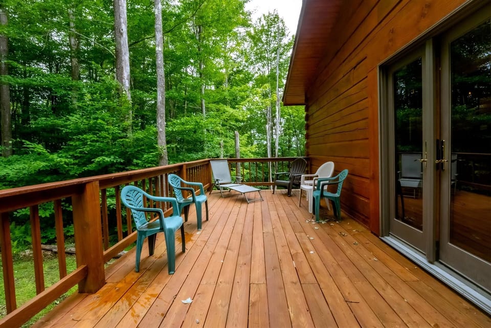 Main Level Deck off Kitchen 