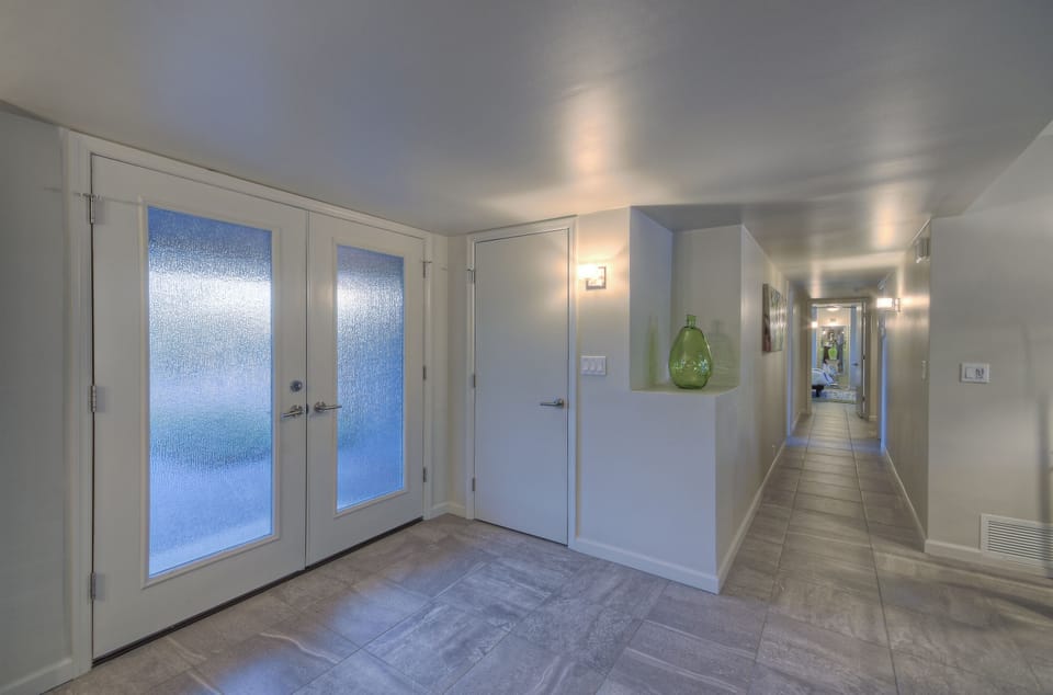 Bright foyer welcomes you to our dream come true vacation home.