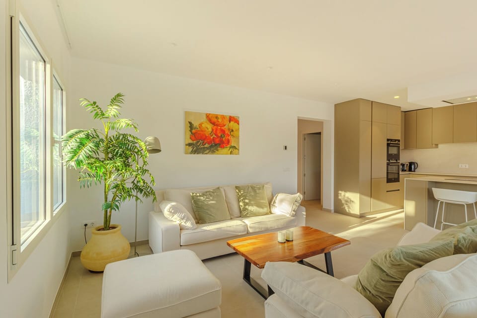 Living room and kitchen first floor