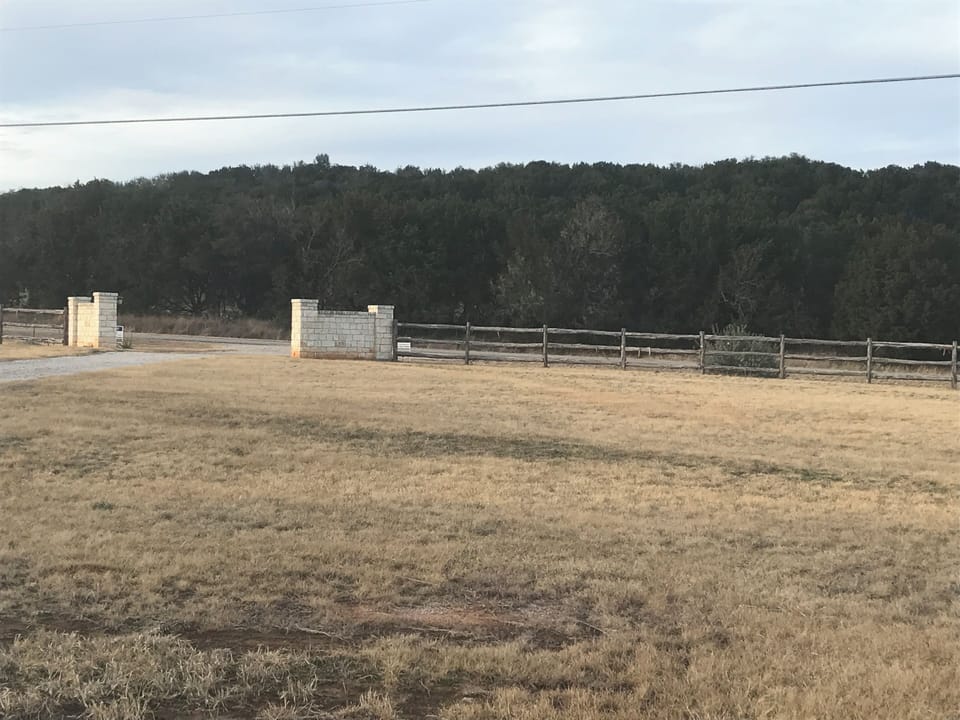 Front yard view of the surrounding hills
