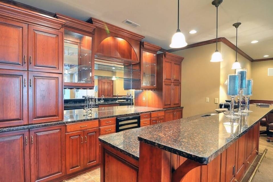 Bar in Basement of home