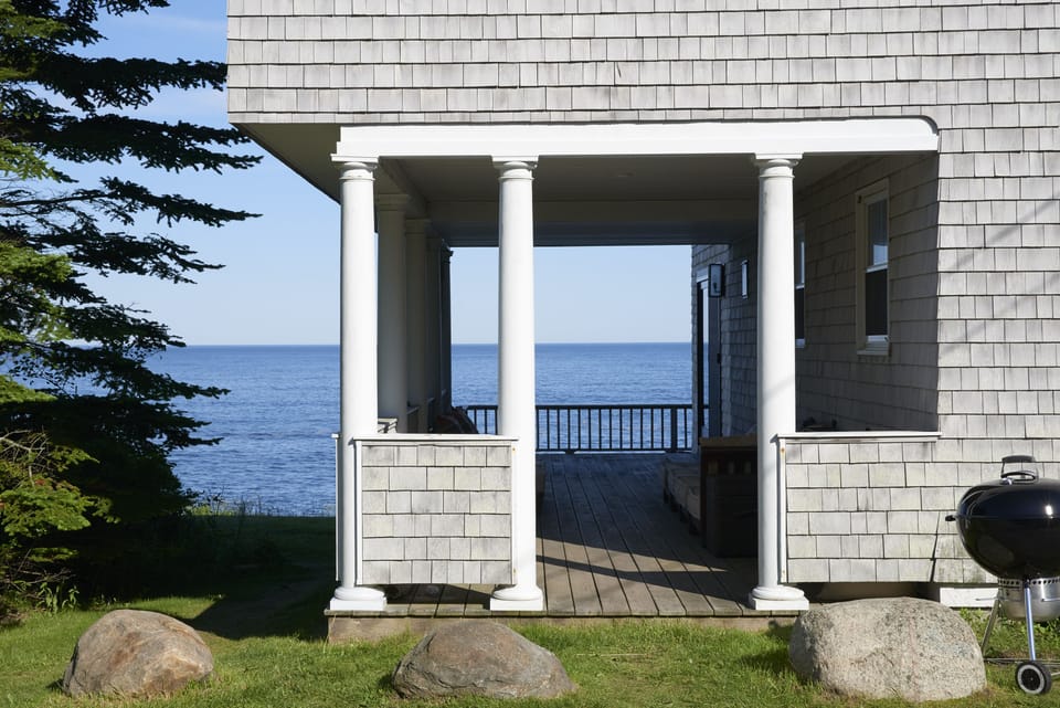 Jaquish Lane is a private family compound with spectacular ocean views