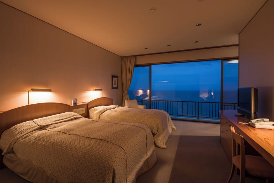 Special Japanese-Western room in the New Building | Free minibar, in-room safe, free WiFi, bed sheets