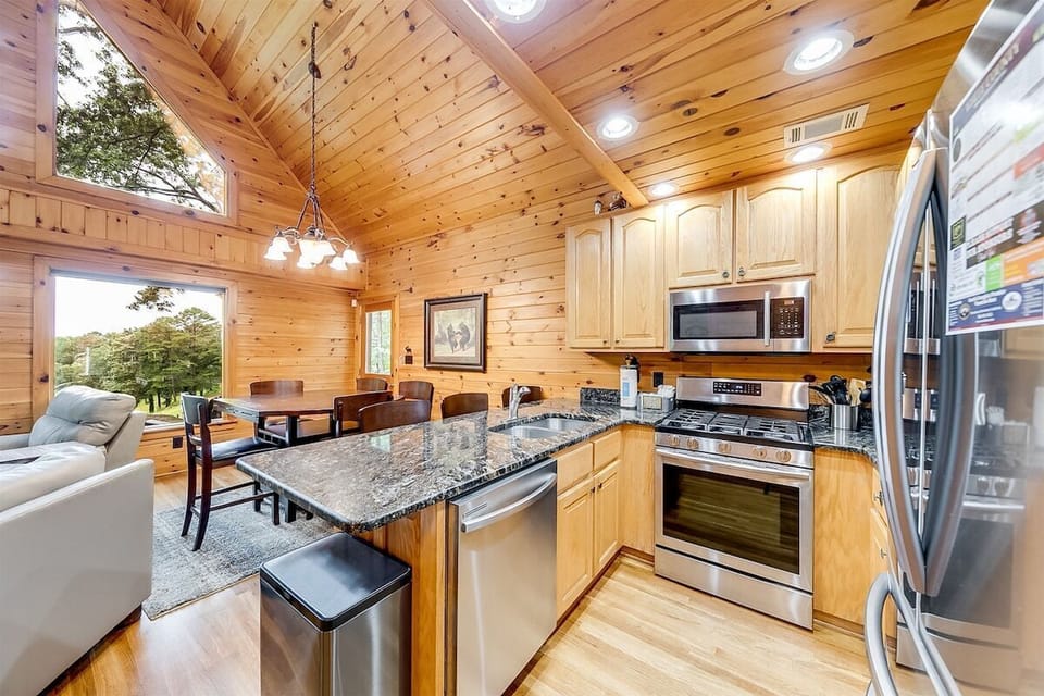 Modern well equipped kitchen