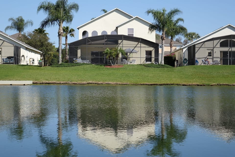 Rear from across the lake

