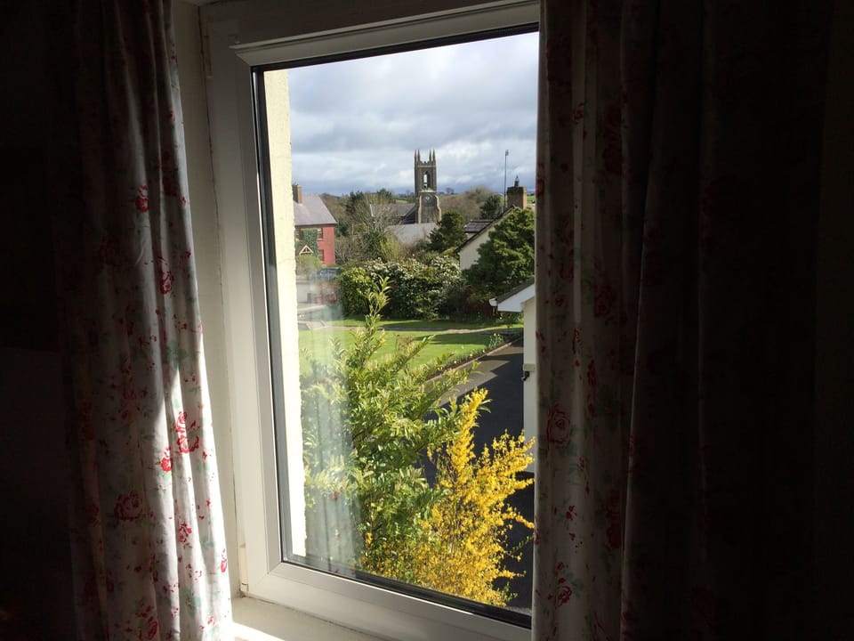 view from upstairs