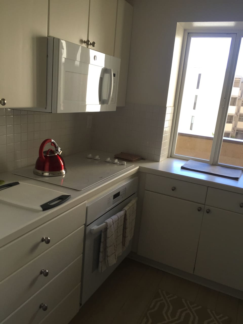 Newer stove top, oven and microwave