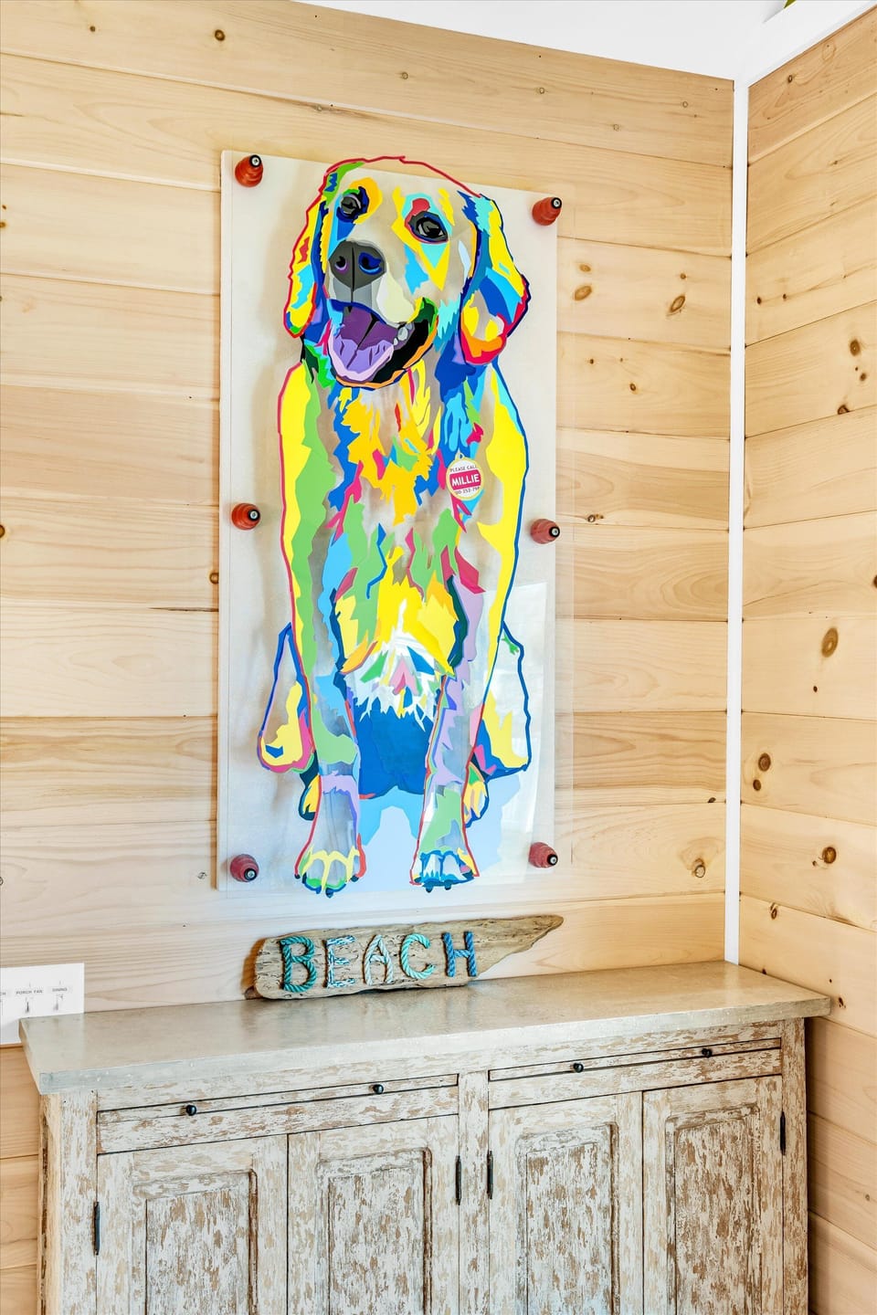 Artwork of our good girl Millie