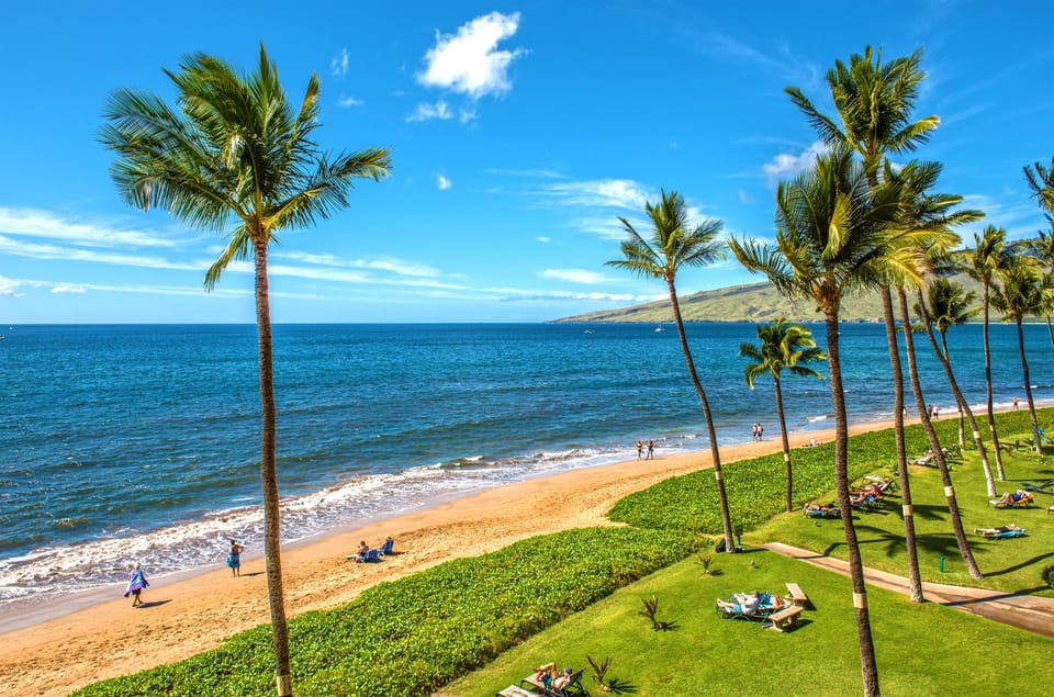 Swim, walk, play or relax on a great Maui beach