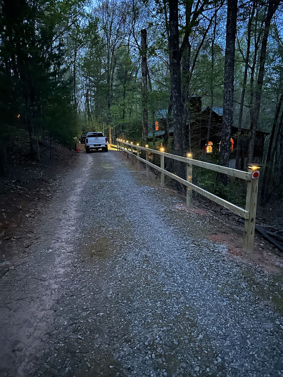 Level and Straight Drive Way 