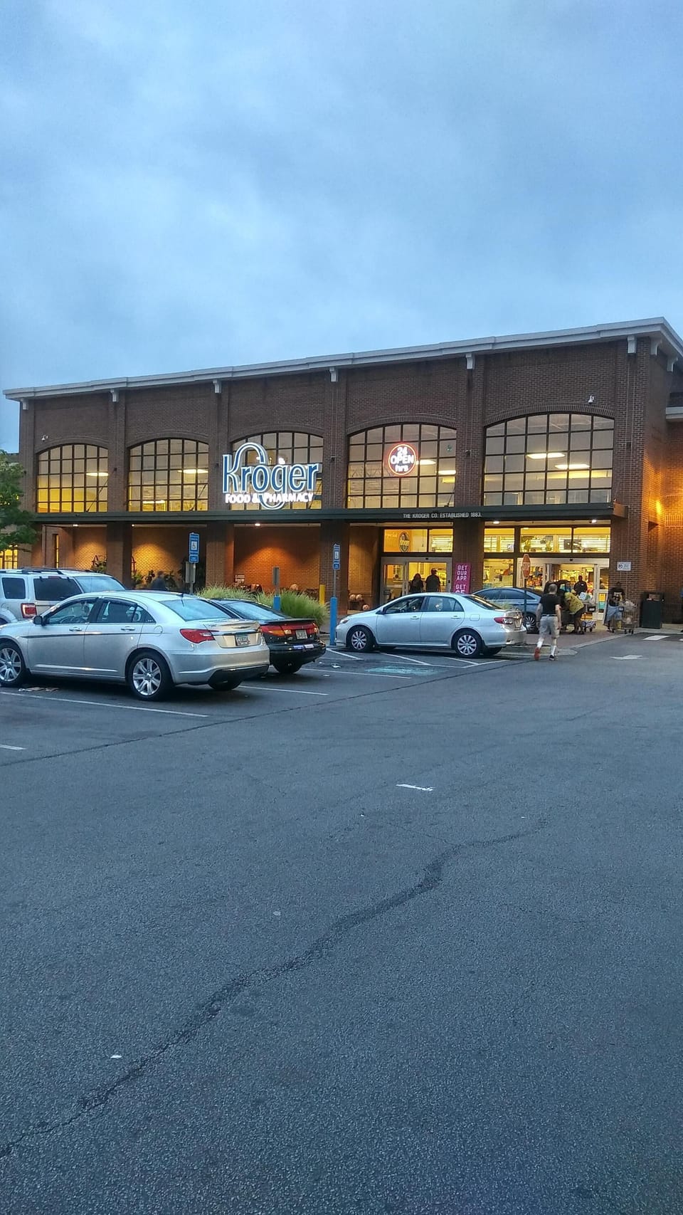 Major retail across the street.