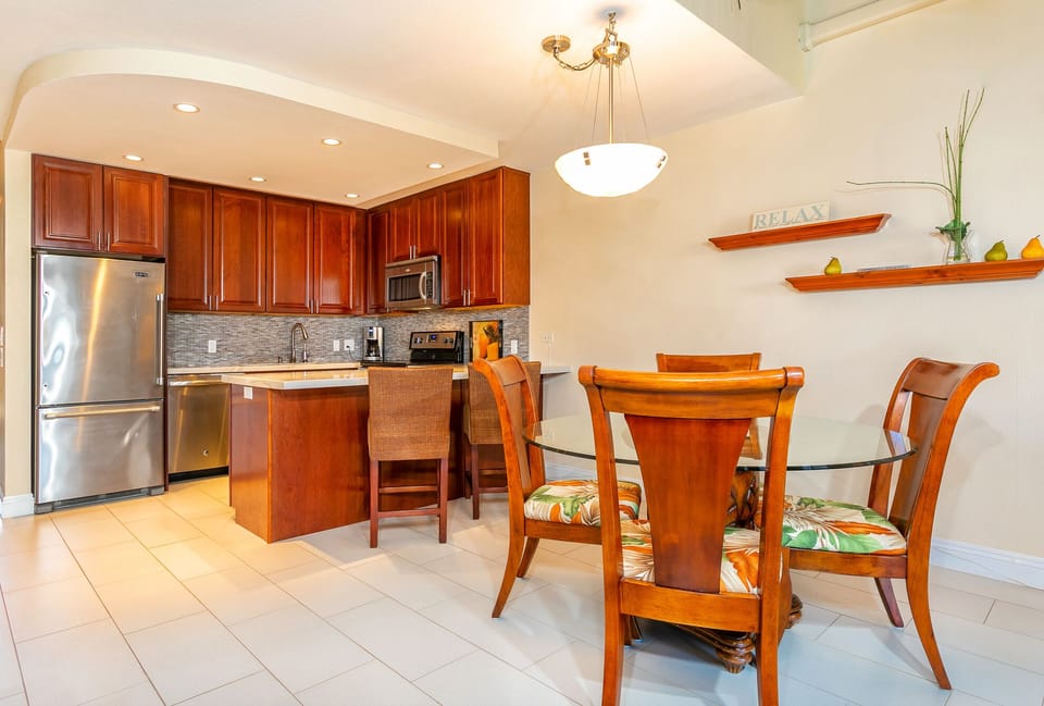 Optional indoor dining