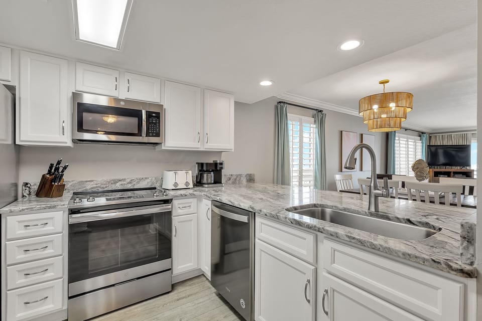 Modern updated kitchen