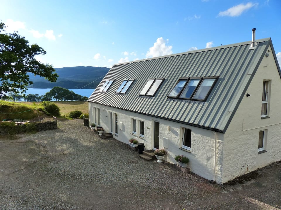 Barn and Stable Cottages. Stable has loch views