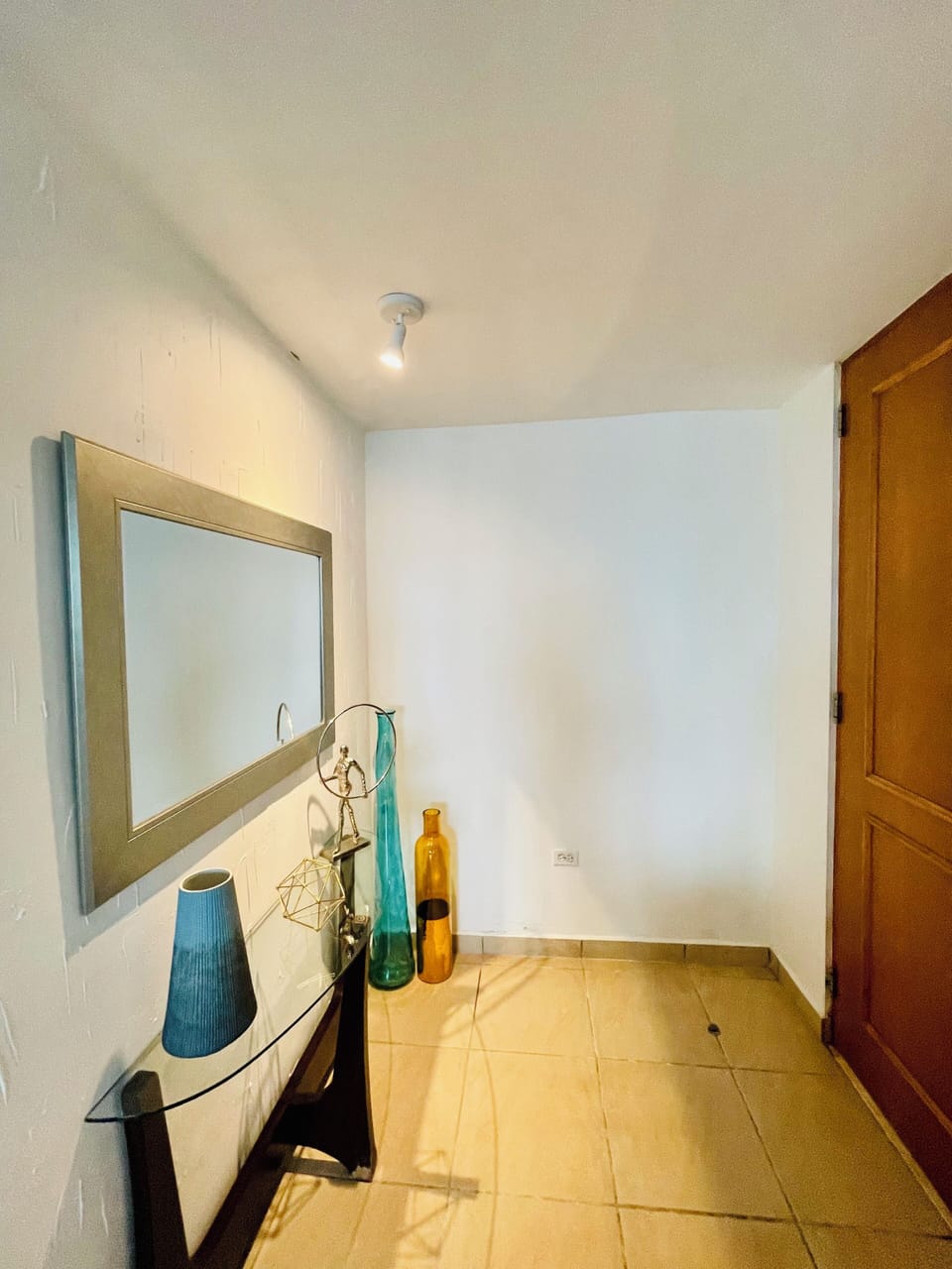 Welcoming apartment entrance