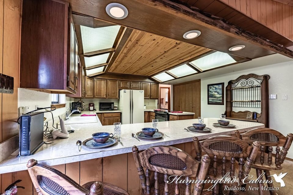Another view of the kitchen, looking in from the dining room