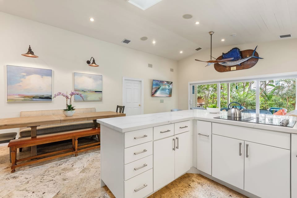 Renovated kitchen
