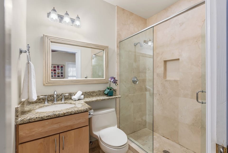 En suite bathroom