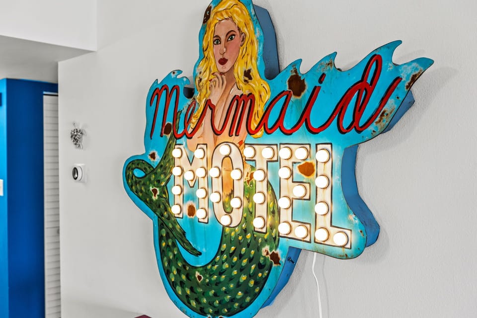 unique art and decor throughout 